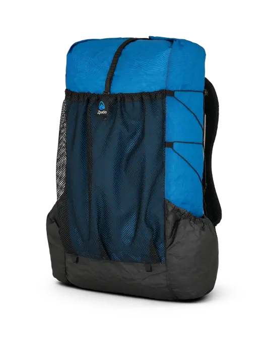 Overstock Nero Classic 40L Backpack (No Belt/No Straps) - Blue