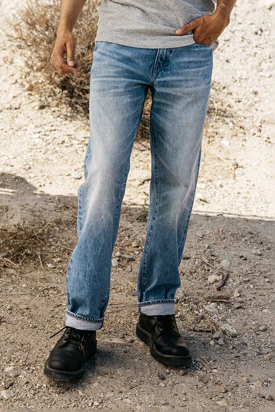 The Barrel Classic Straight Teacore - Teemu 14.5oz Selvedge