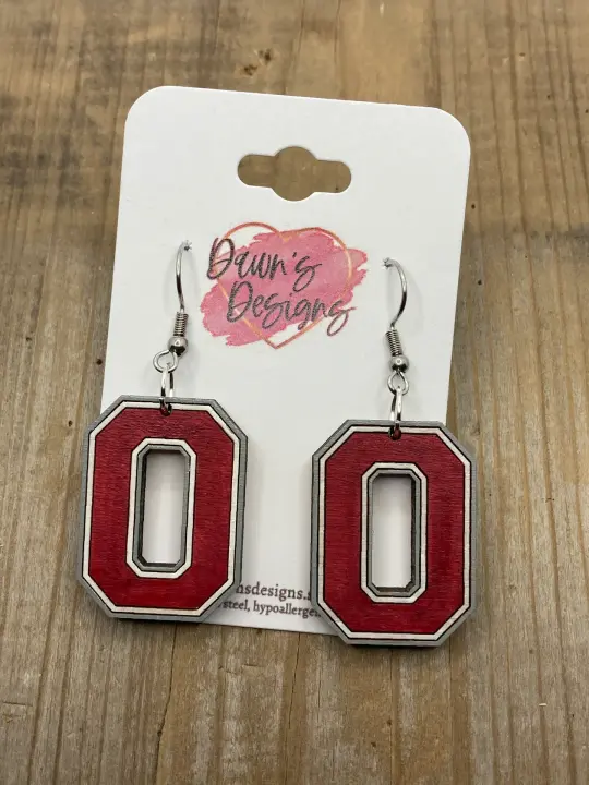 OSU Block O Dangle