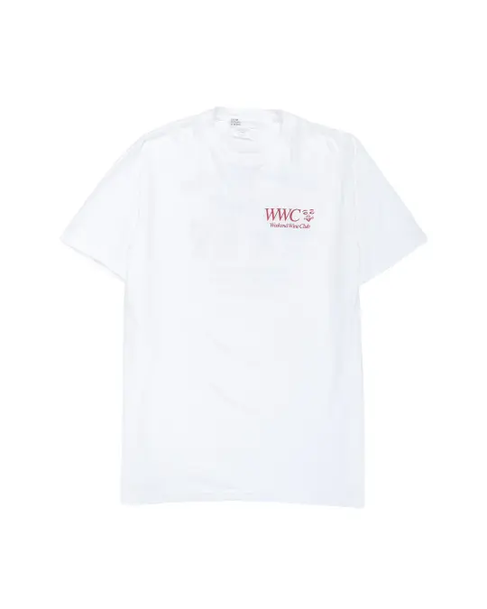 Beams Japan Hongama 'Weekend Wine Club' T-Shirt White
