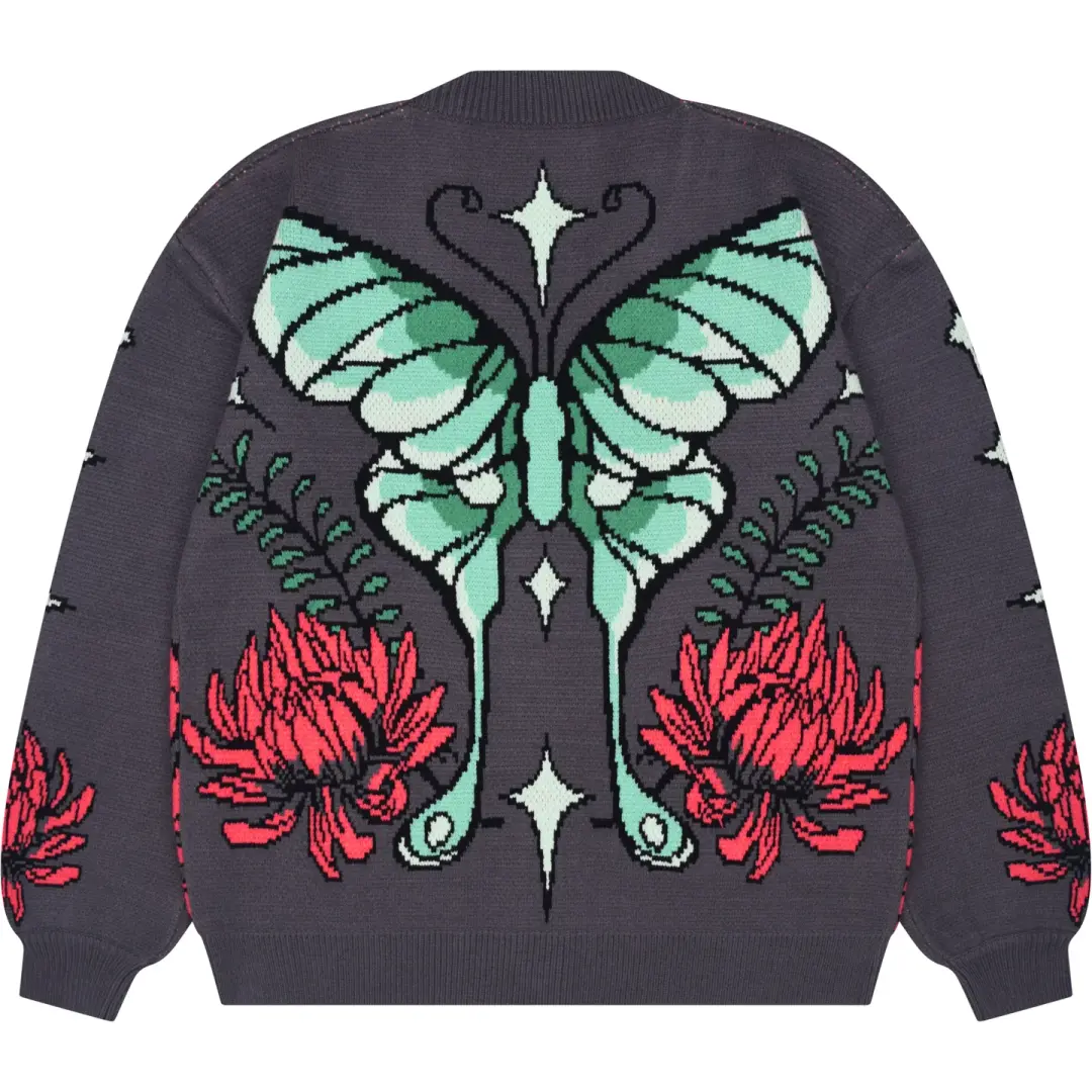 Black Boneless Birgo Cardigan