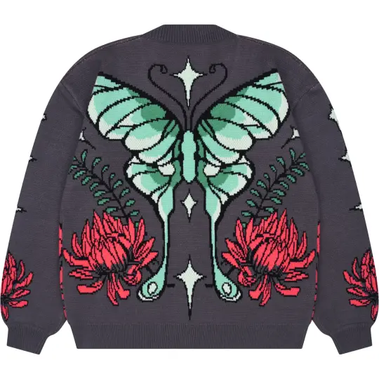 Black Boneless Birgo Cardigan