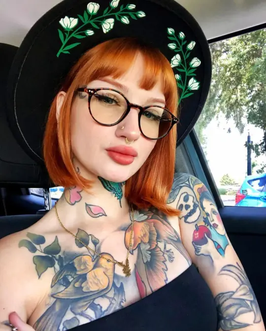 White Floral Vegan Felt Hat