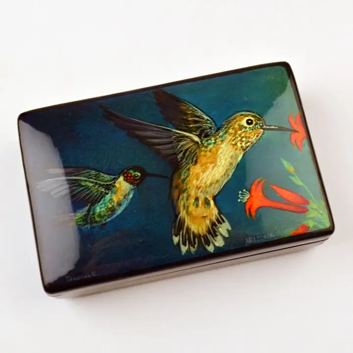 Glowing Hummingbirds Box