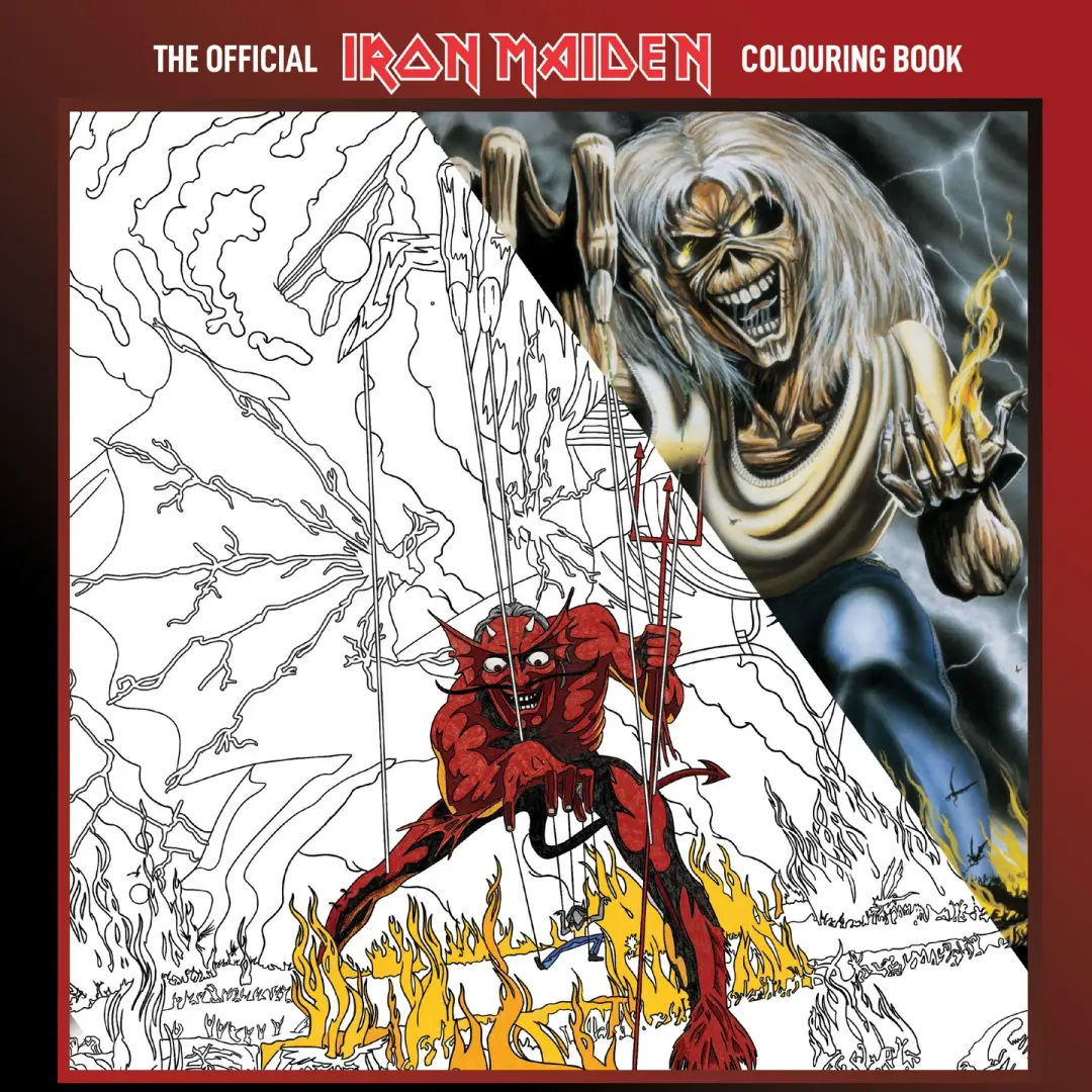 The Official Iron Maiden Colouring book
