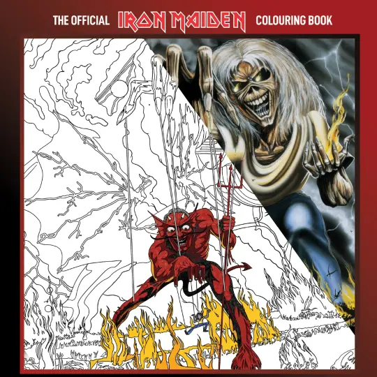 The Official Iron Maiden Colouring book