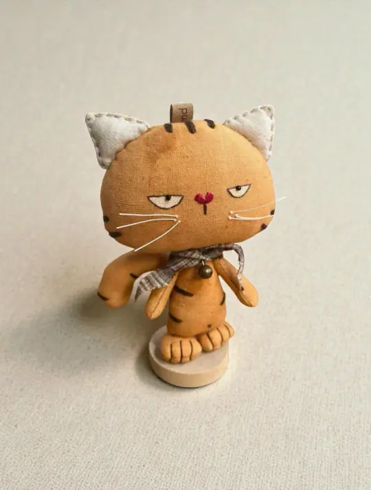 Big, Bold, Grumpy Cat/Dog Bag Charm