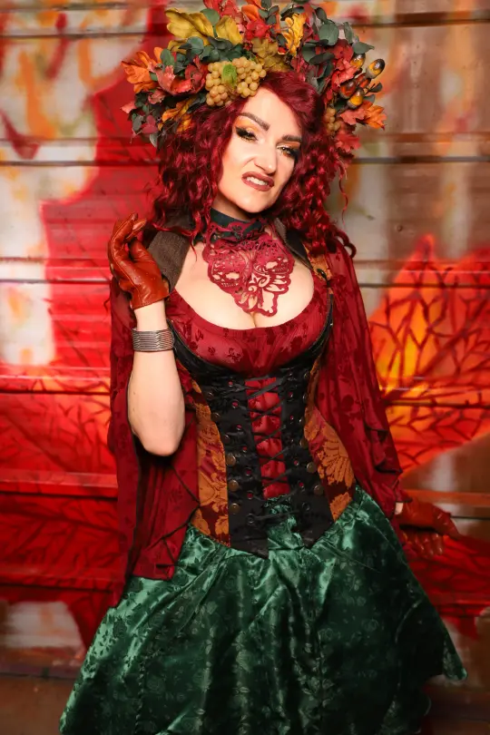 Buccaneer Overbust in Opera Box - The Sensual Solstice Collection