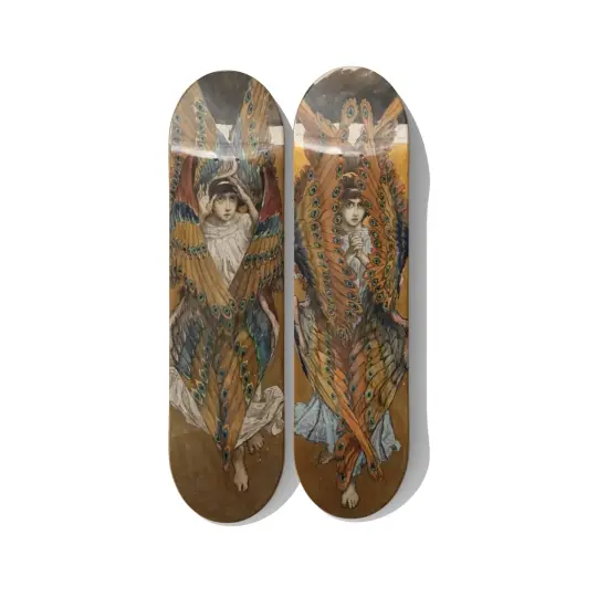 Vasnetsov Seraphim Skateboard Wall Art – Diptych