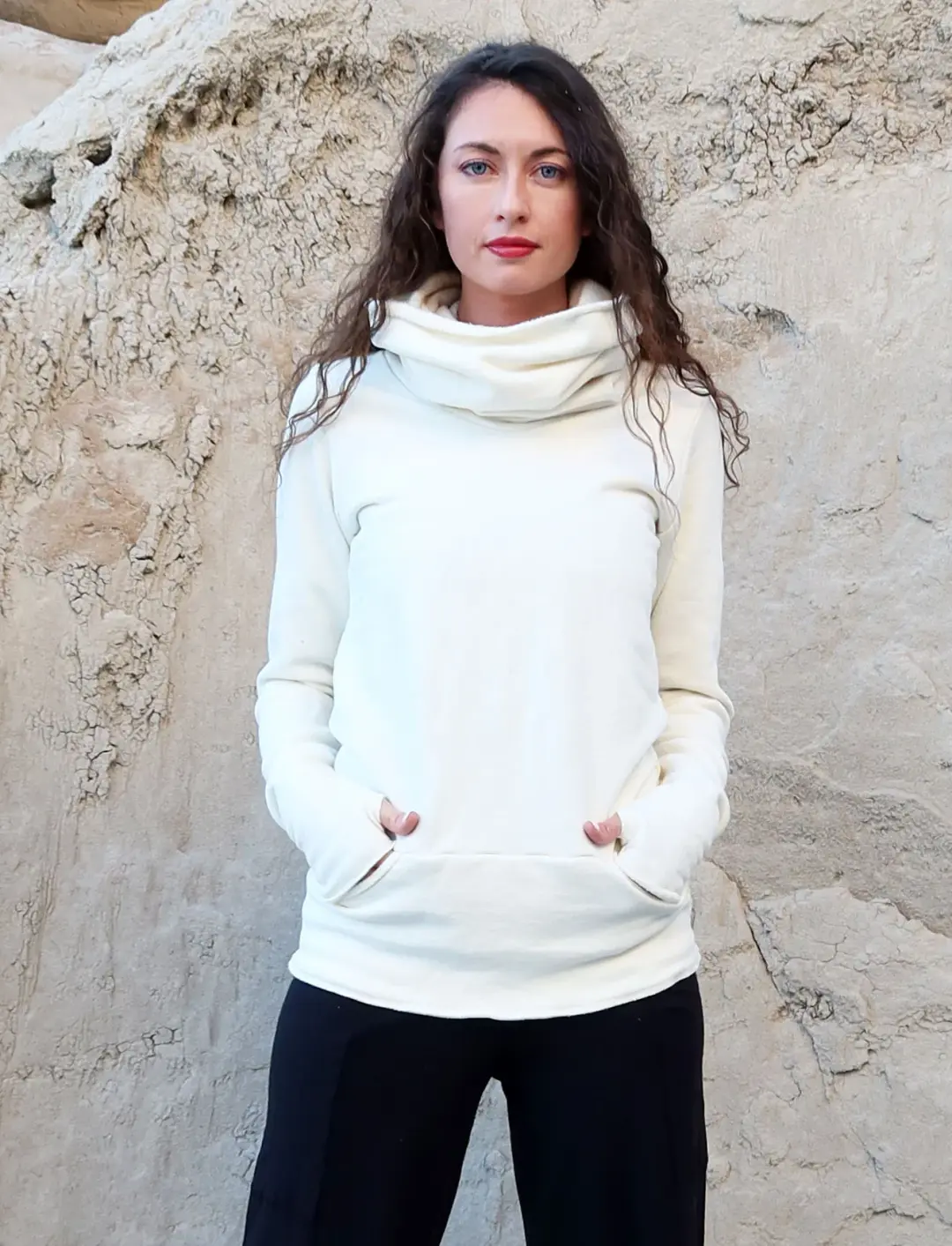 Chunky Cowl Darjeeling Shirt