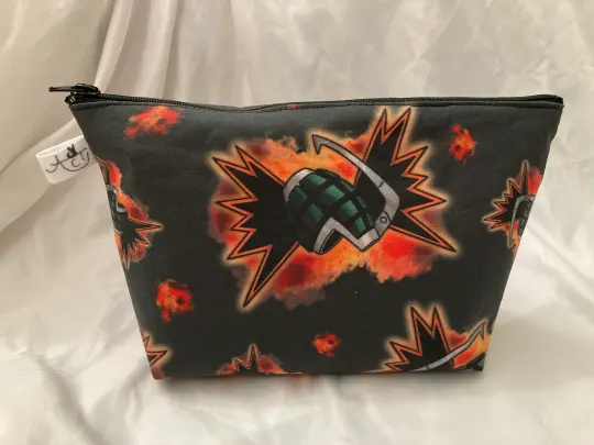 SALE - Boom Boom Boy Zipper Pouch