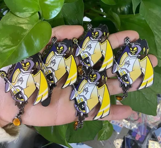 Adam Portrait Enamel Pin | Hazbin Hotel Fanart