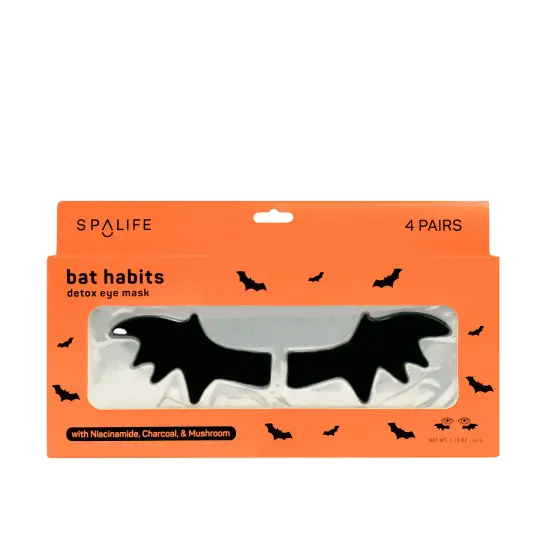 Bat Habits Detox Undereye Masks- 4 Pairs