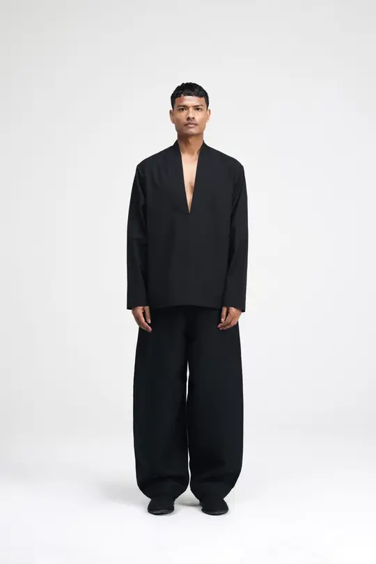 Koji Hand-Embroidered Pants