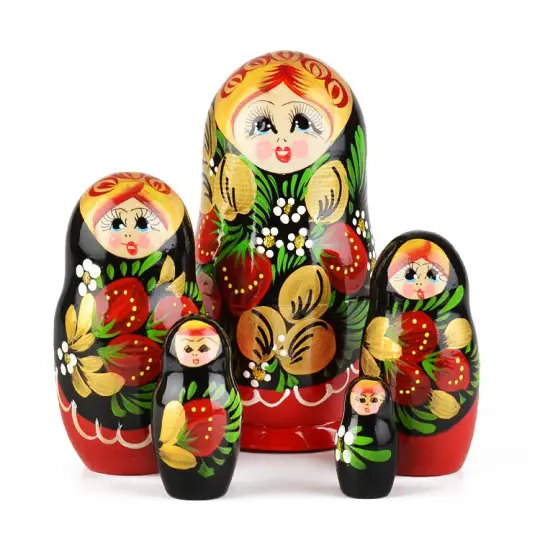 Red Berry Girl Matryoshka