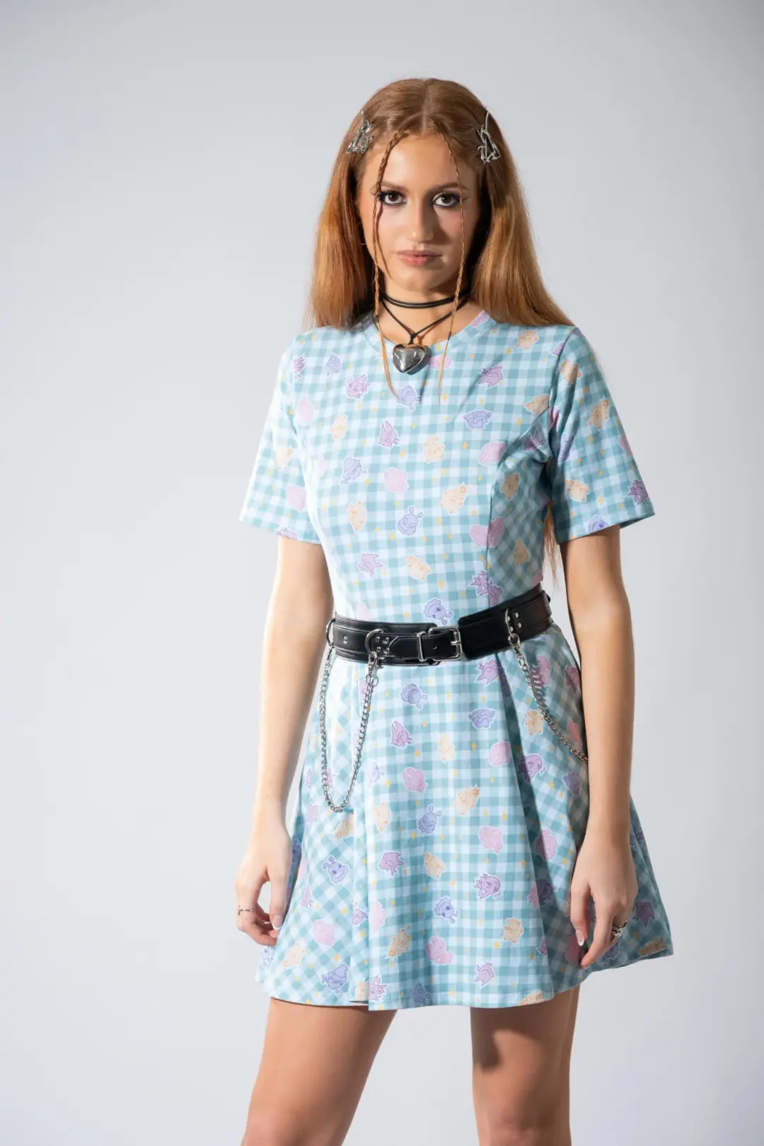Merry Mascots Cotton Evil Tee Dress