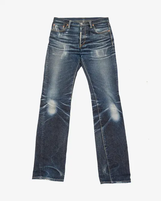 19oz Left-Hand Twill Selvedge Denim - Indigo