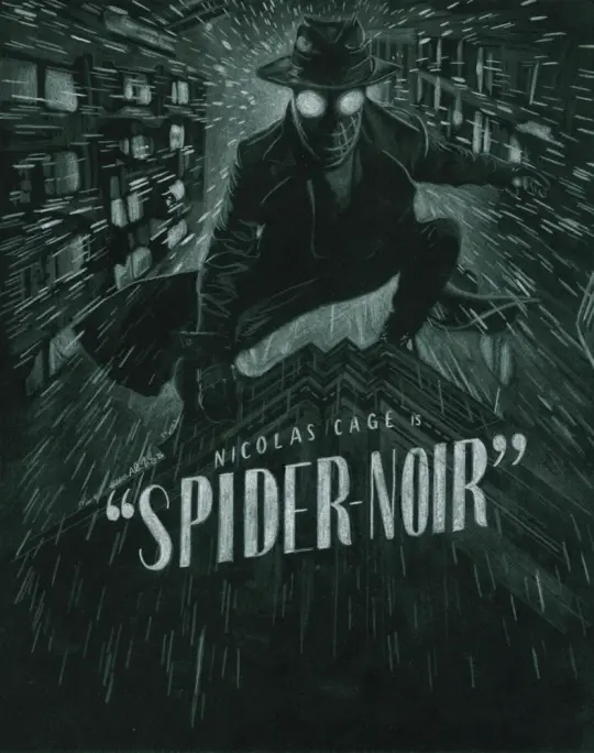 “Part Spider, Part Detective.” SPIDER-NOIR Art Print