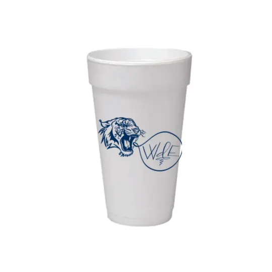 War Eagle Auburn 20 oz Foam Cups, Set of 10