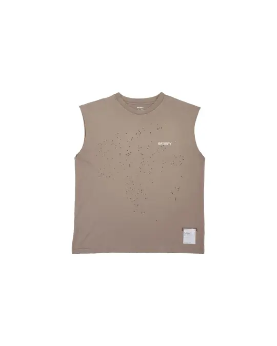 SATISFY MothTech Muscle Tee Sun Bleached Falcon SAB