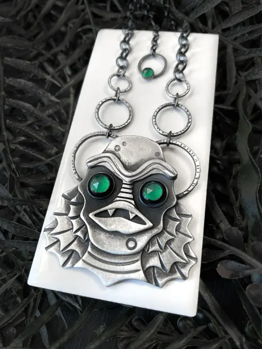 "Creature of the Night" Statement Necklace