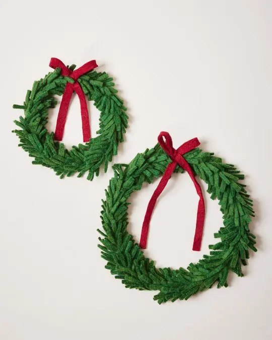 Artisan Felted Wool Wreath