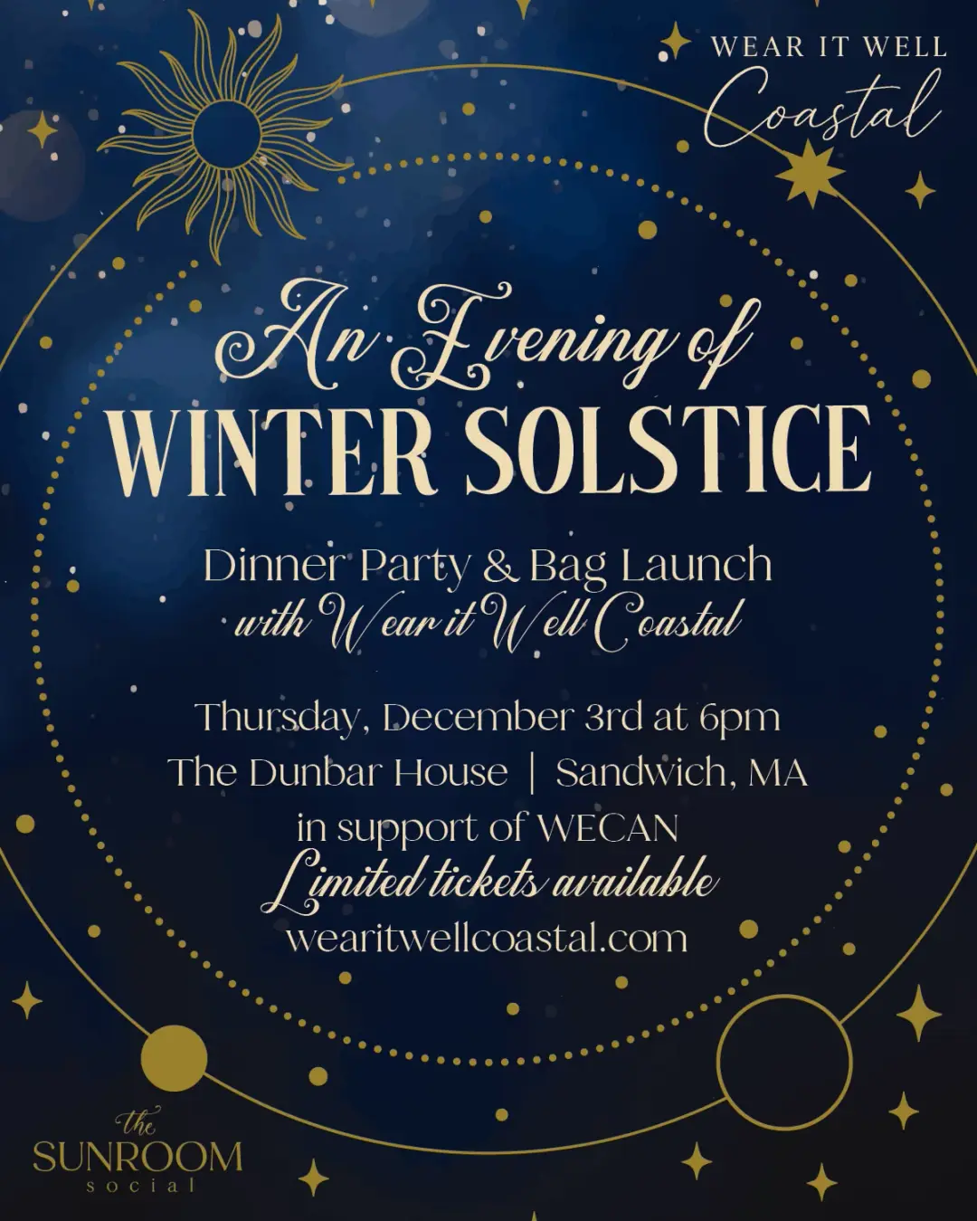 Winter Solstice Dinner Ticket