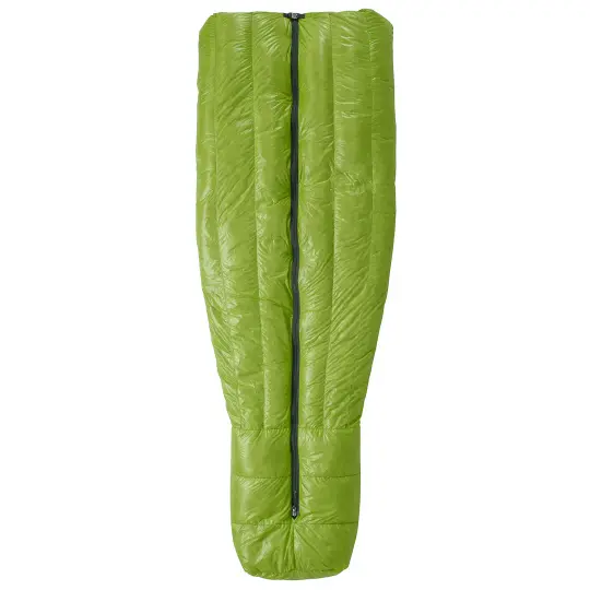 Clearance 30F Full Zip Sleeping Bag - Short-Slim - Green