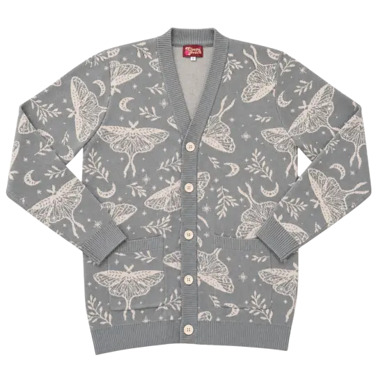 Luna Moth Cardigan