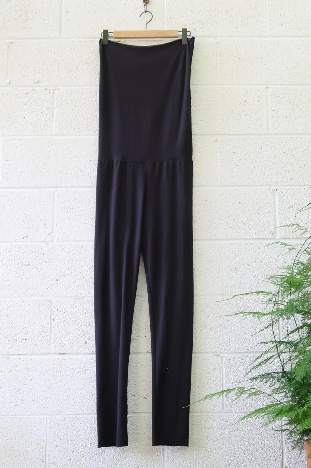 SALE - Love Me 2 Times Leggings  / Stretch Organic Cotton / 2XL / Midnight (133)