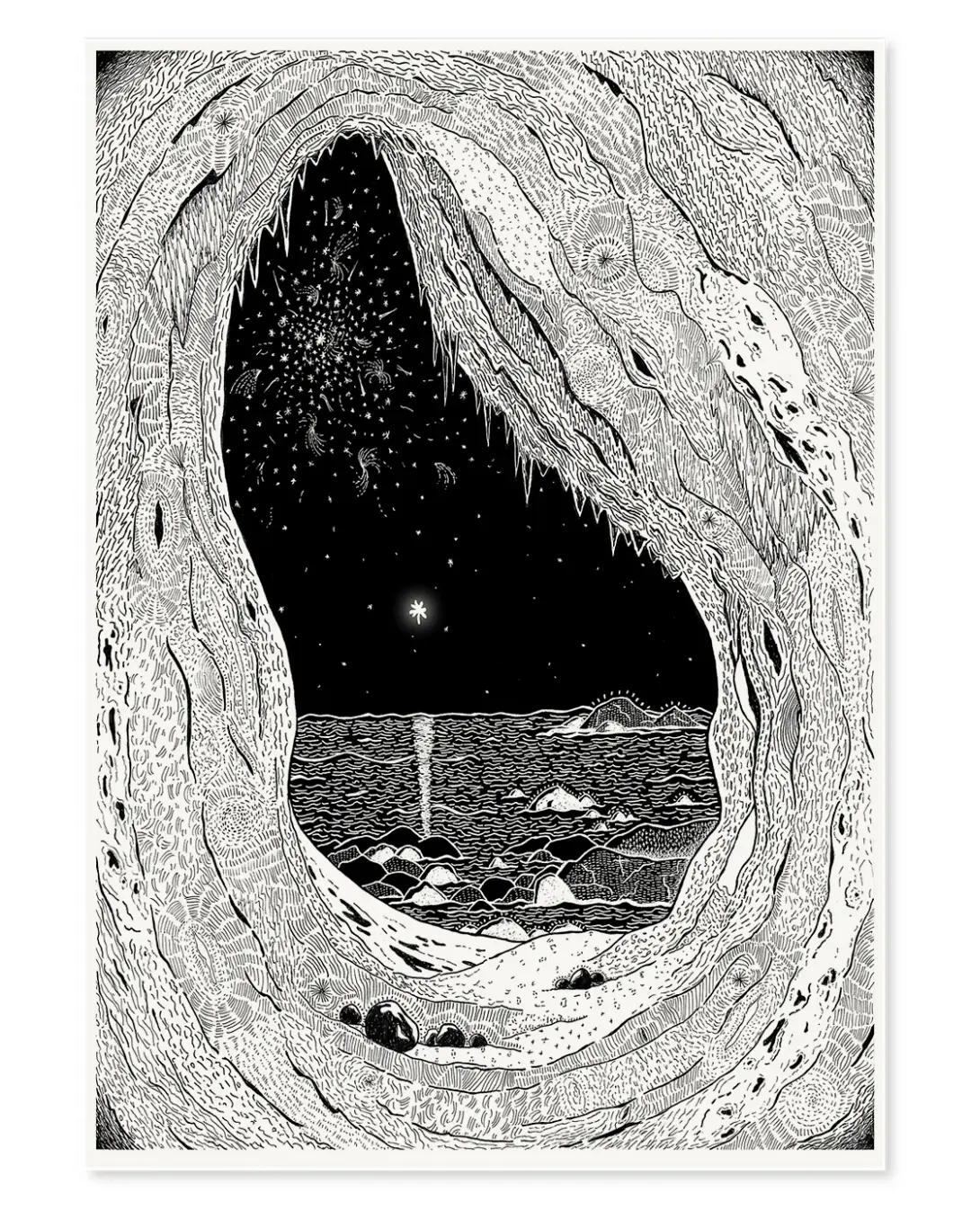 'Starry Cave' Limited Edition Art Print