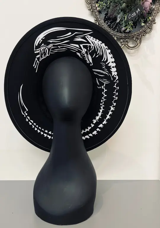 Xenomorph Vegan Felt XL Wide Brim Hat