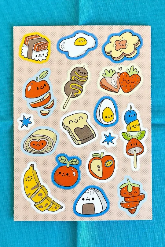 Time to Eat Mini Sticker Sheet