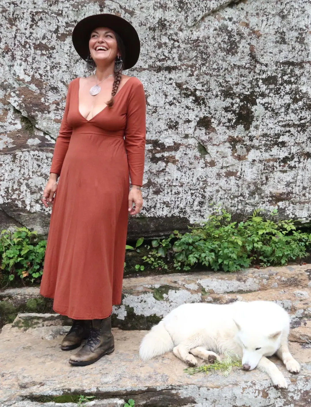 Scorpio Wanderer Below Knee Dress
