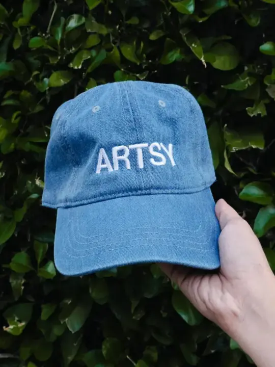 Artsy Denim Hat