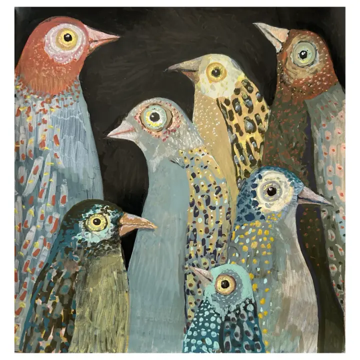 messengers. (and they are smiling)
