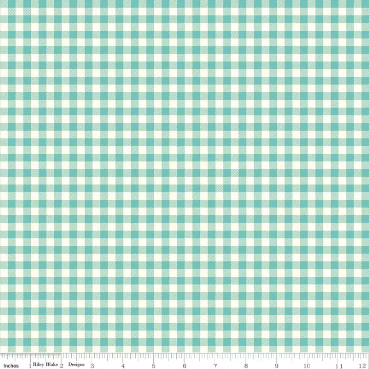 Glacier Gingham From First Blooms