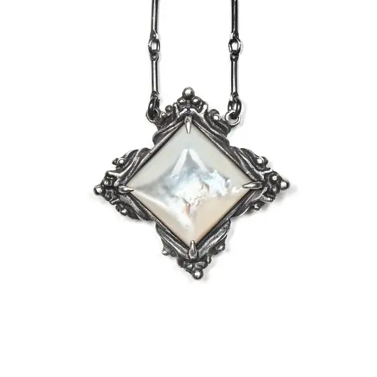 * Ready to Ship * Hypnos. Mother of Pearl Necklace.