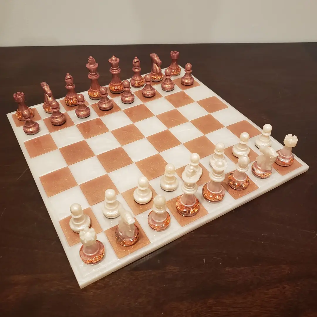 Custom Resin Chess Set