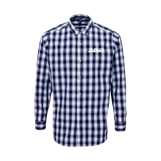 Adkev Employee RP250 Mulligan Check Long Sleeve Shirt