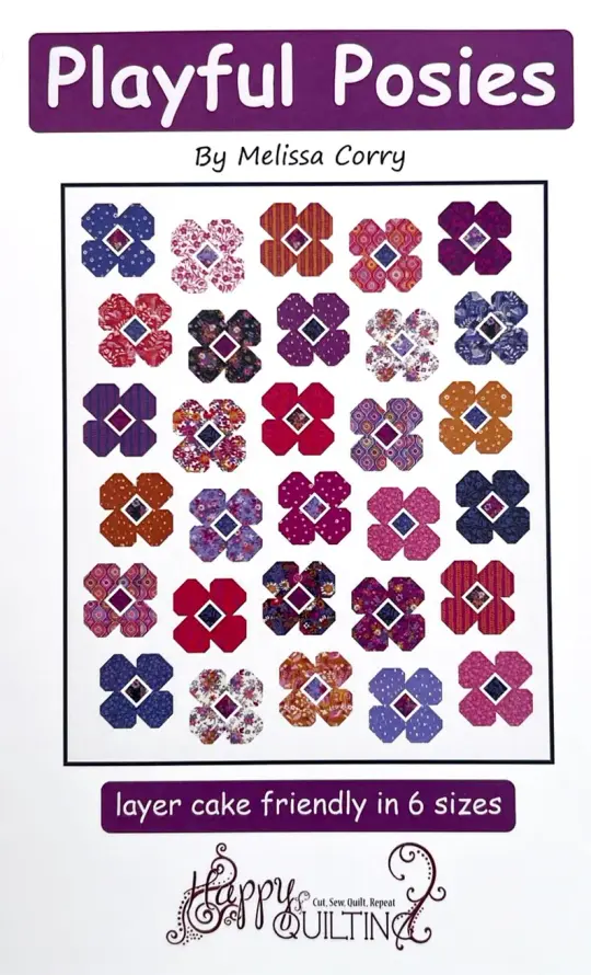 Playful Posies Quilt Pattern