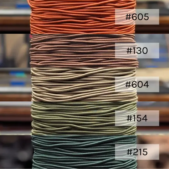 2mm Elastic Shock Cord Curated Bundle | Forest Floor | BUNDLE OF THE MONTH