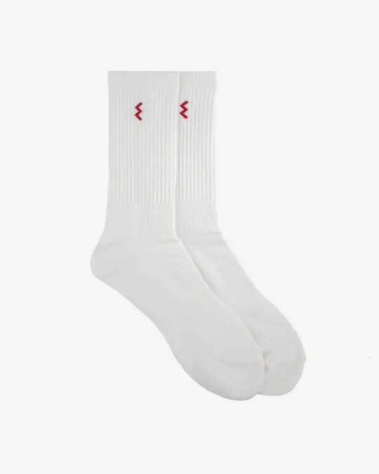 Iron Heart Work Boot Socks - White