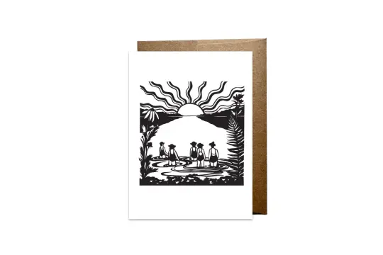 "Solstitium" card