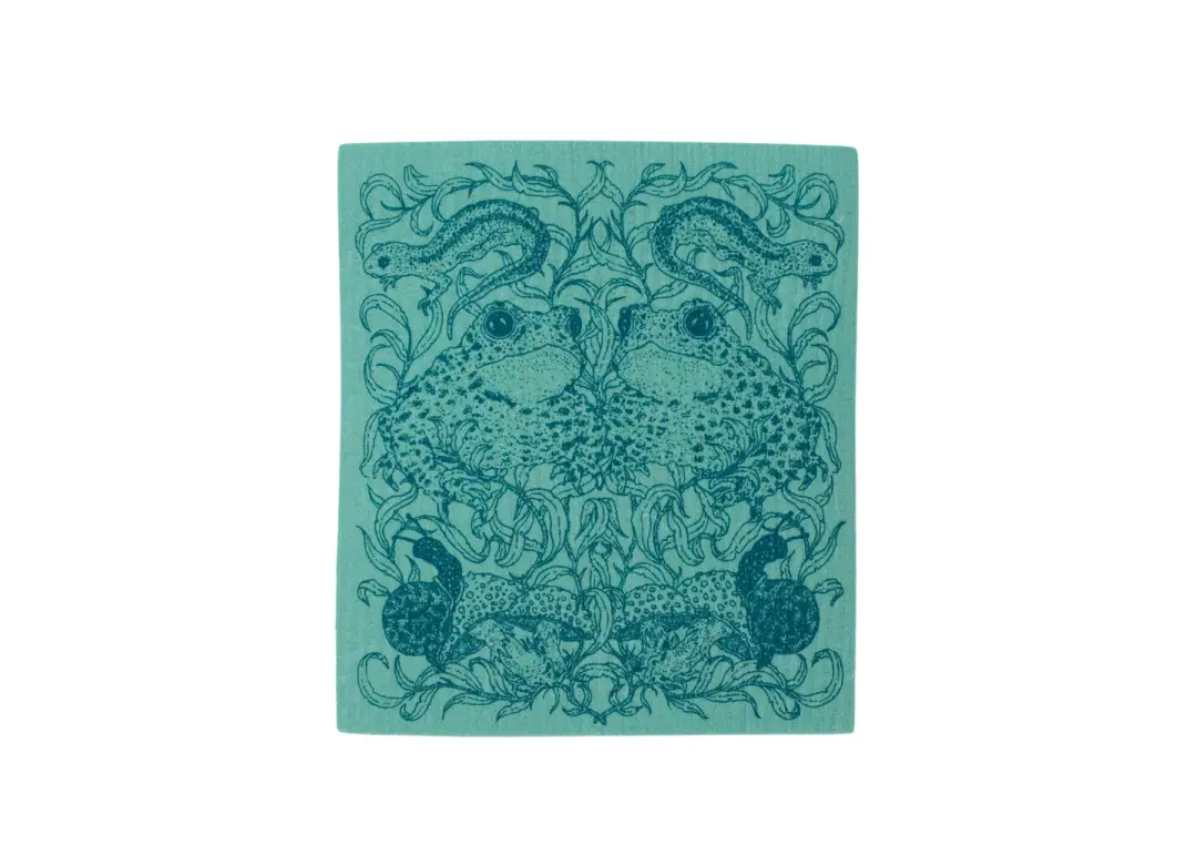 Mint Forest Friends Dishcloth