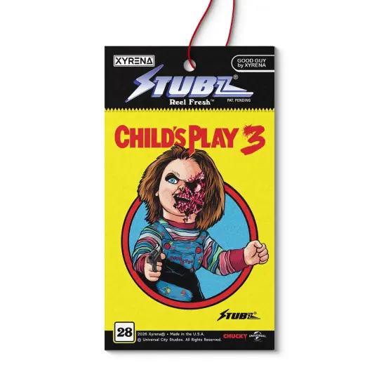 Child's Play 3 - Pizza Face Chucky - Stubz Reel Fresh No. 28