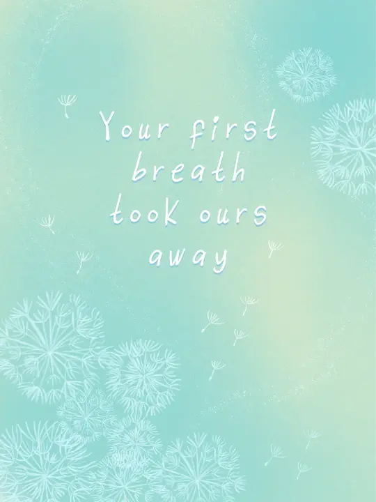 E-Gift Card - Your First Breath Took Ours Away!