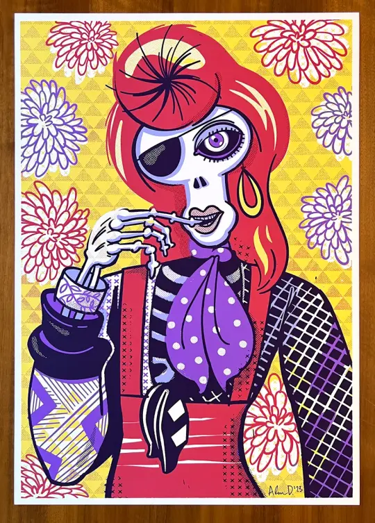 Día De Bowie - Art Print