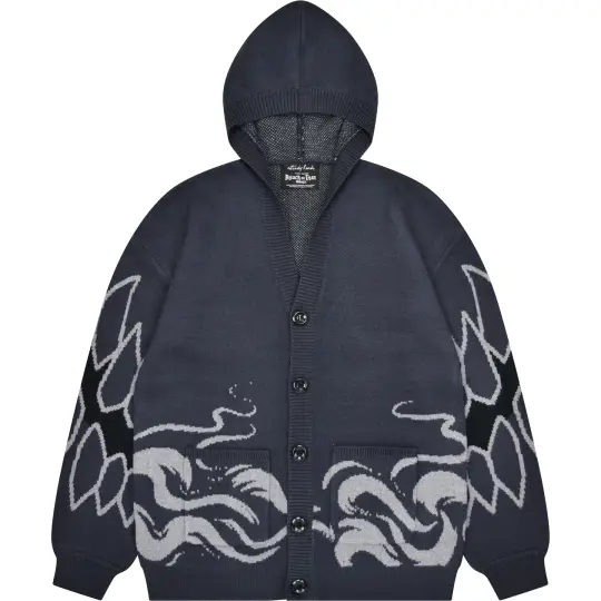 Eren Hooded Cardigan
