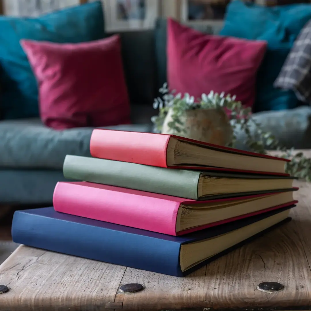 Beautiful 'Jewel' Hardback Photo Album with Plain Cover - 4 Sizes Available